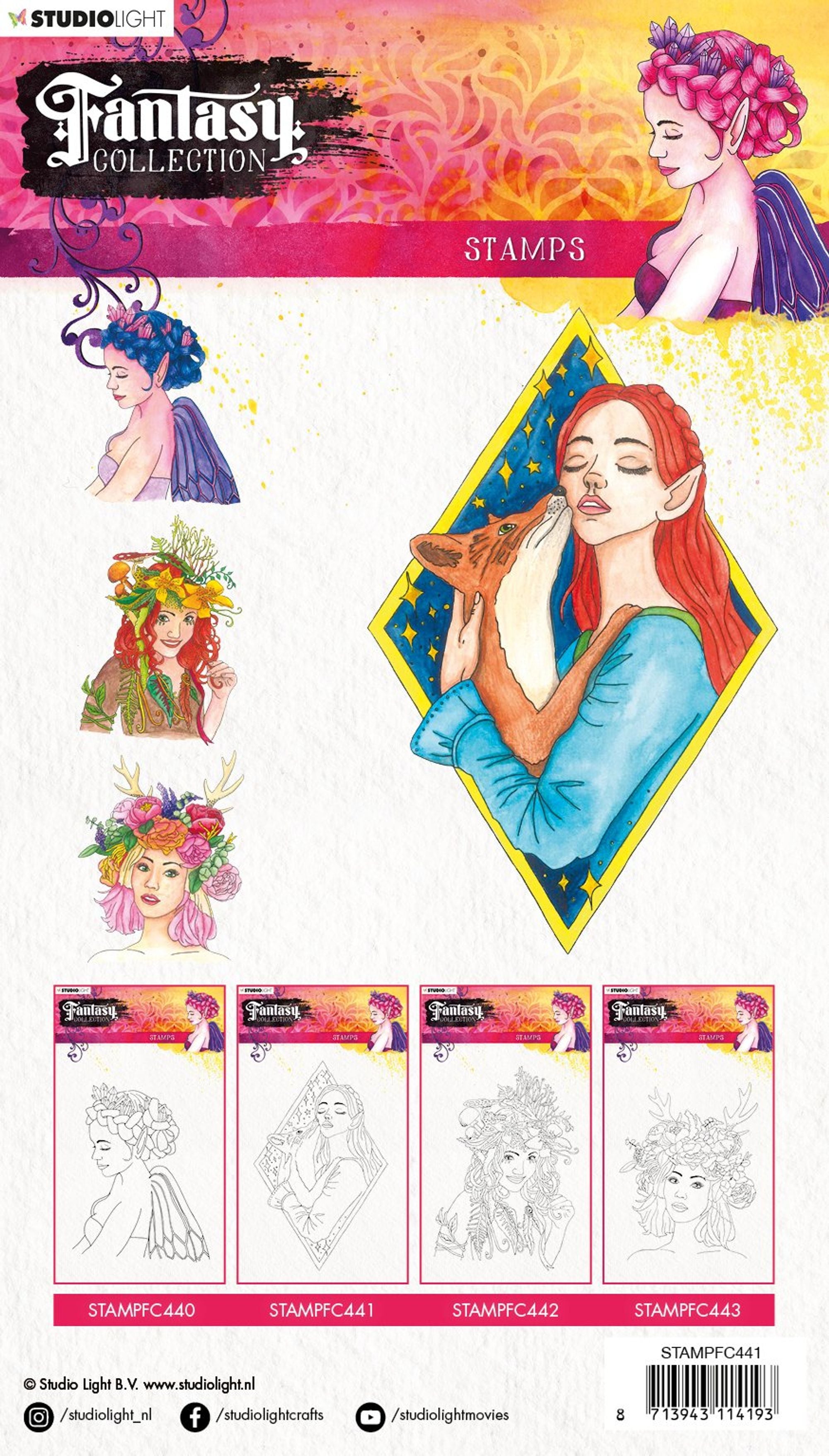 Stamp A5 Fairy, Fantasy Collection 2.0 nr.441