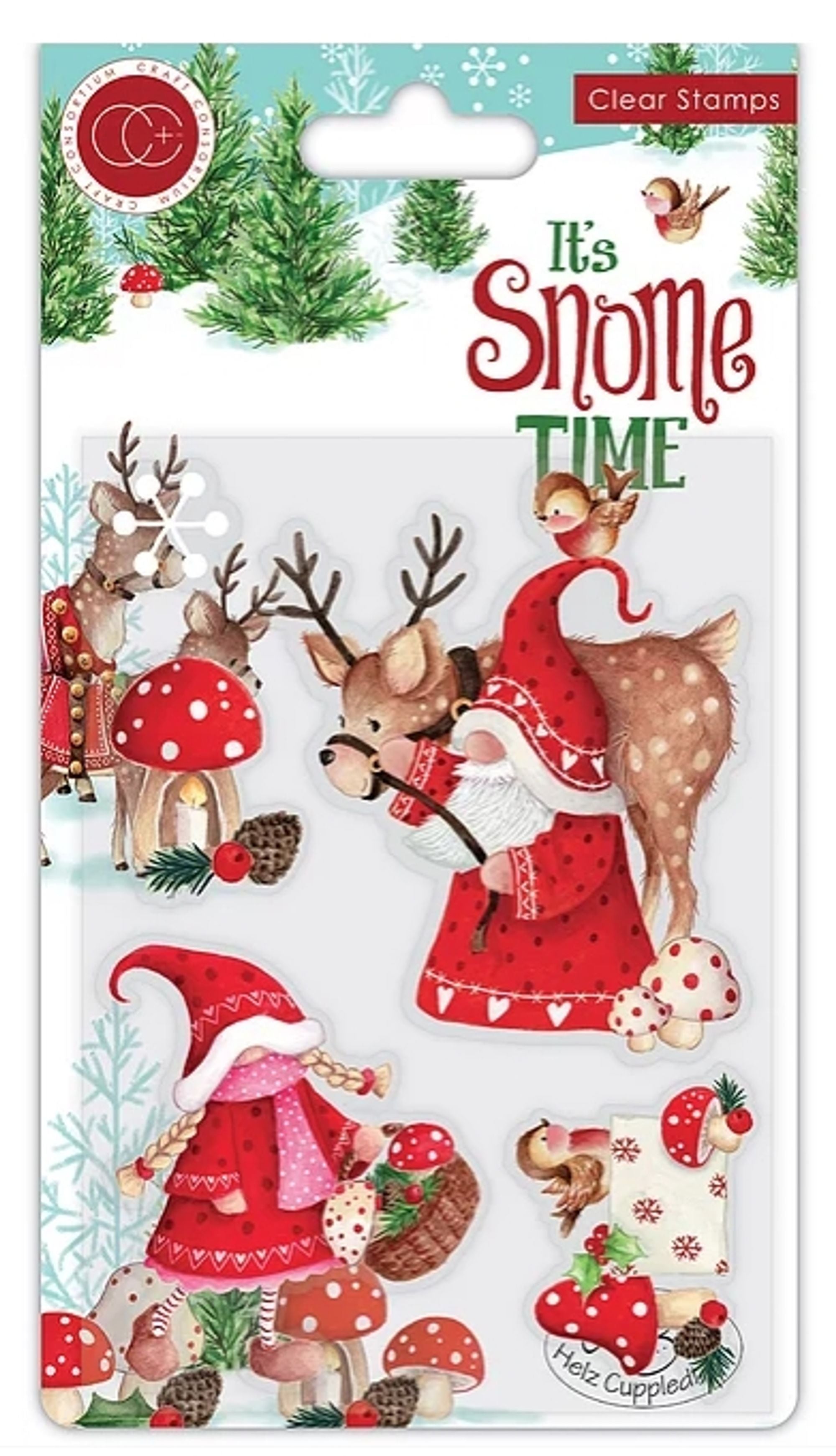 It's Snome Time - Clear Stamp Set - Mr & Mrs Snome