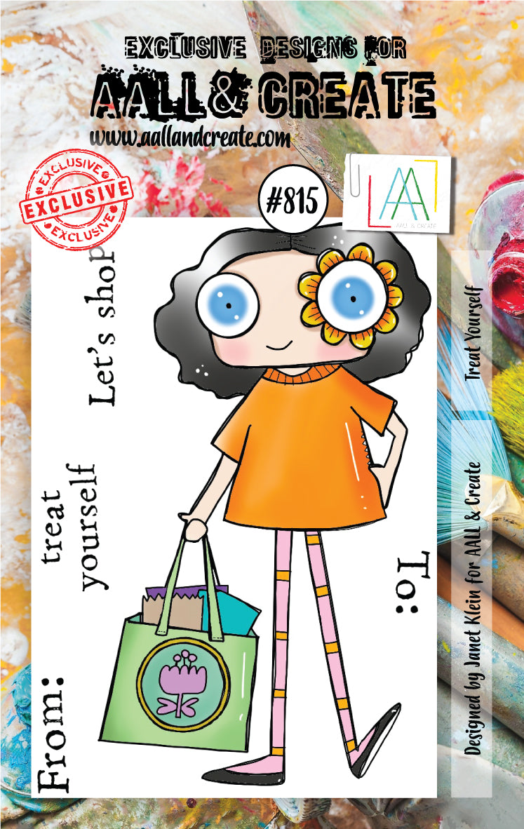 AALL and Create Stamp Set - 815 - Treat Yourself