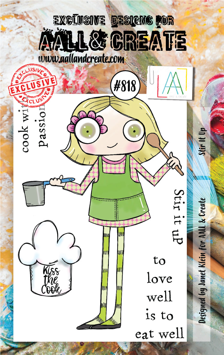 AALL and Create Stamp Set - 818 - Stir It Up