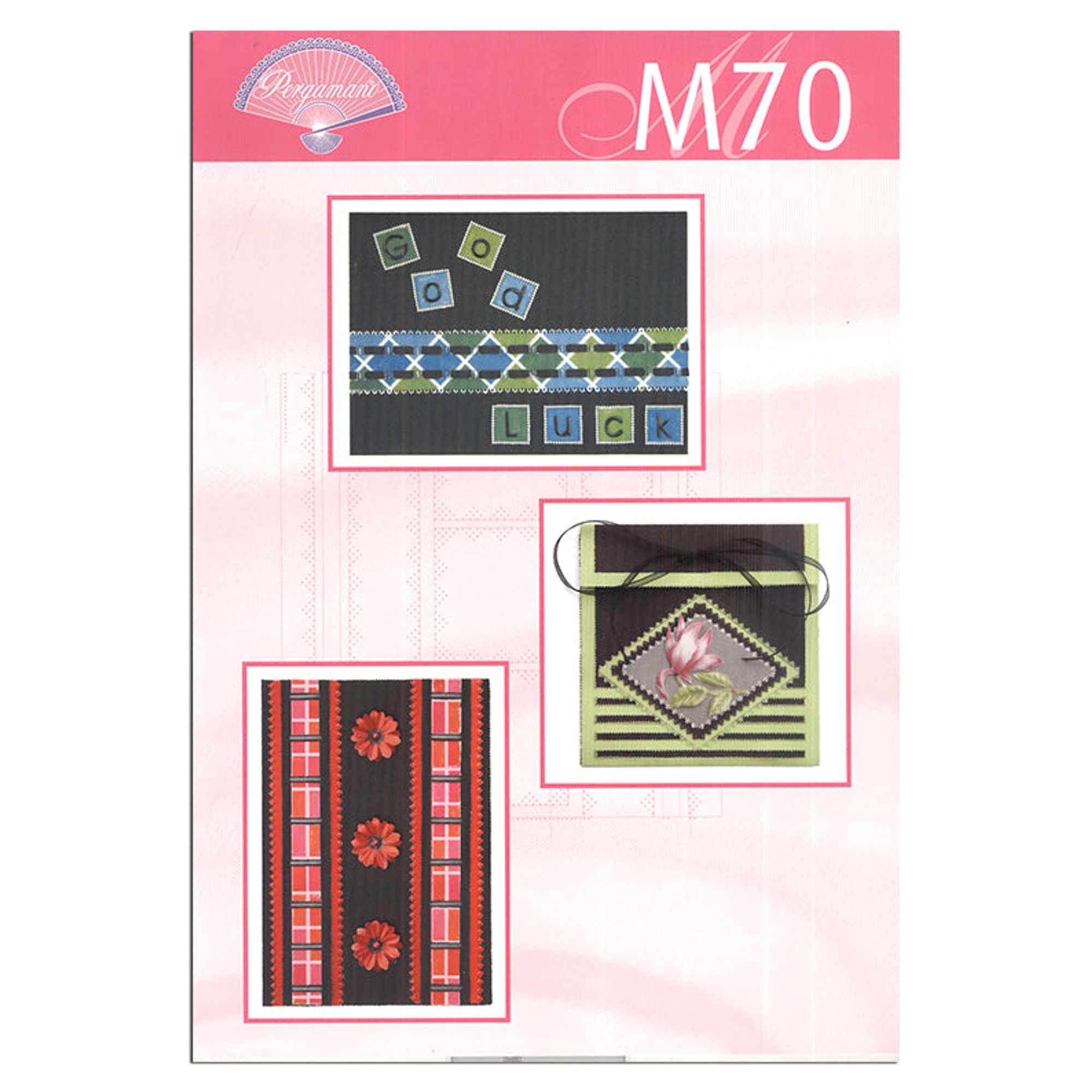 Pergamano Pattern Booklet M70 Colorful Black