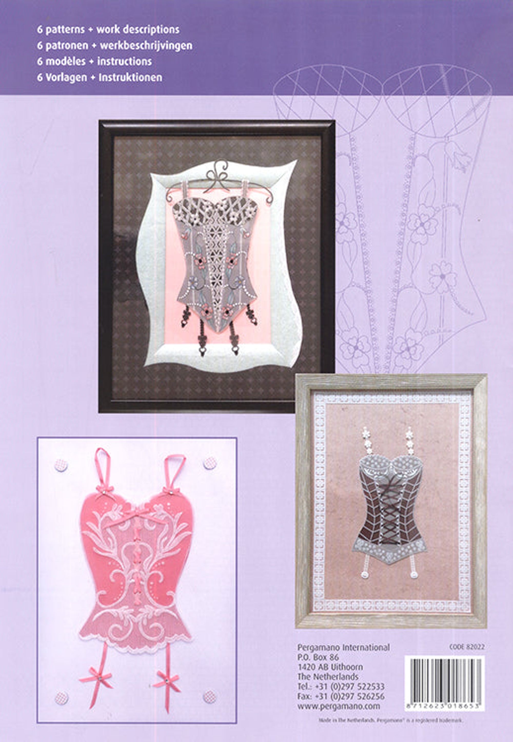 Pergamano Pattern Booklet M112 Sophisticated Lingerie