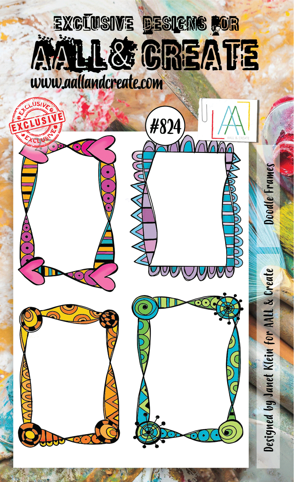 AALL and Create Stamp Set - 824 - Doodle Frame