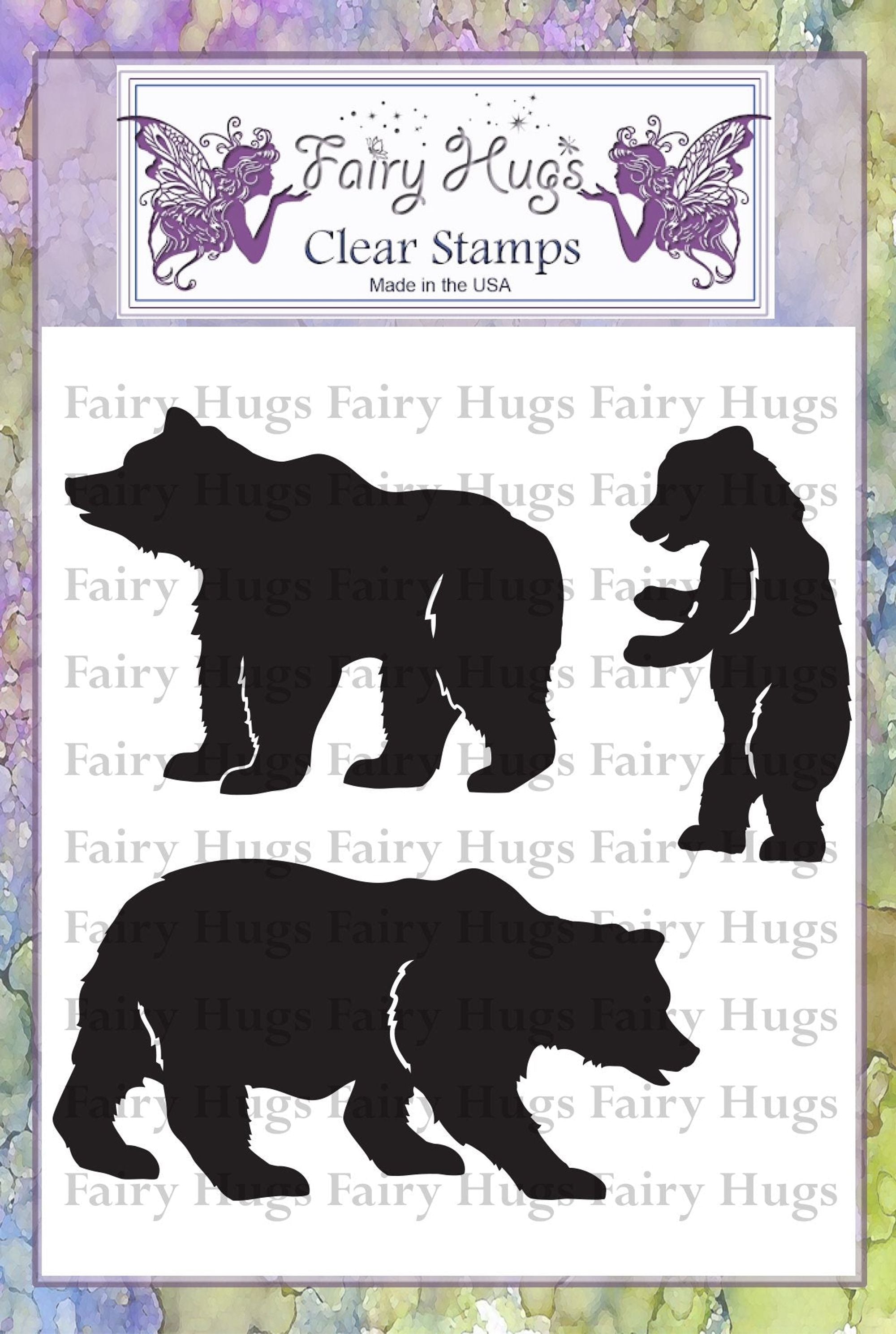 Fairy Hugs Stamps - Beary Family