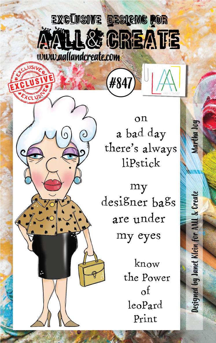 AALL and Create Stamp Set - 847 - Martha Joy