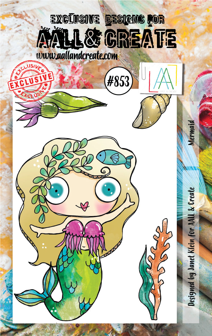 AALL and Create Stamp Set - 853 - Mermaid