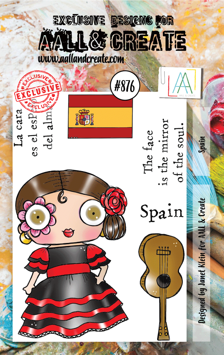 AALL and Create Stamp Set -876 - Spain