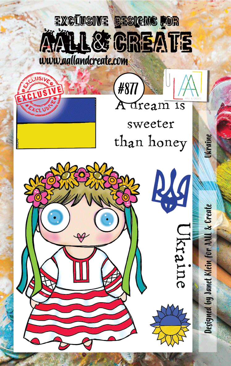AALL and Create Stamp Set -877 - Ukraine
