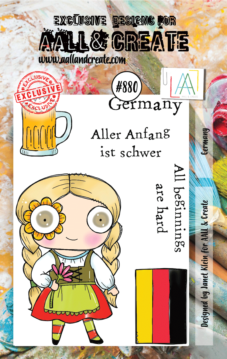 AALL and Create Stamp Set -880 - Germany