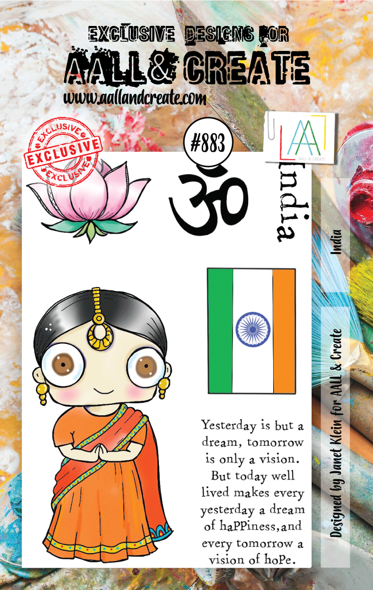 AALL and Create Stamp Set -883 - India