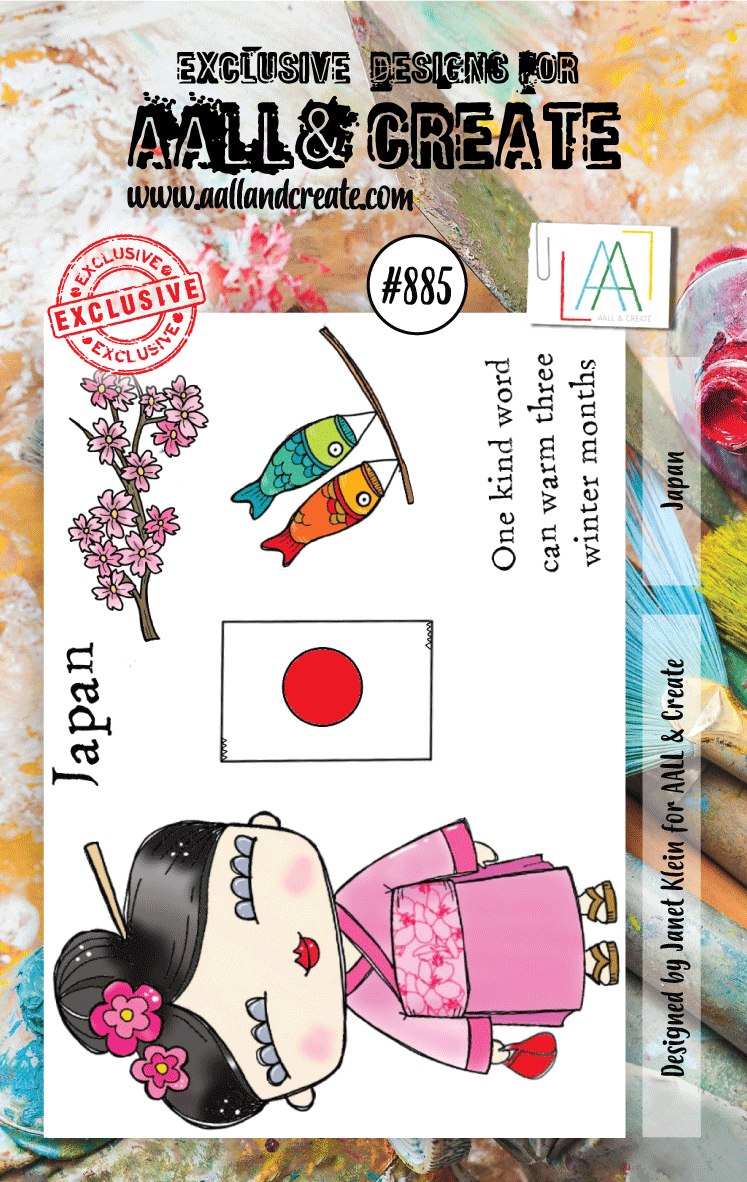 AALL and Create Stamp Set -885 - Japan
