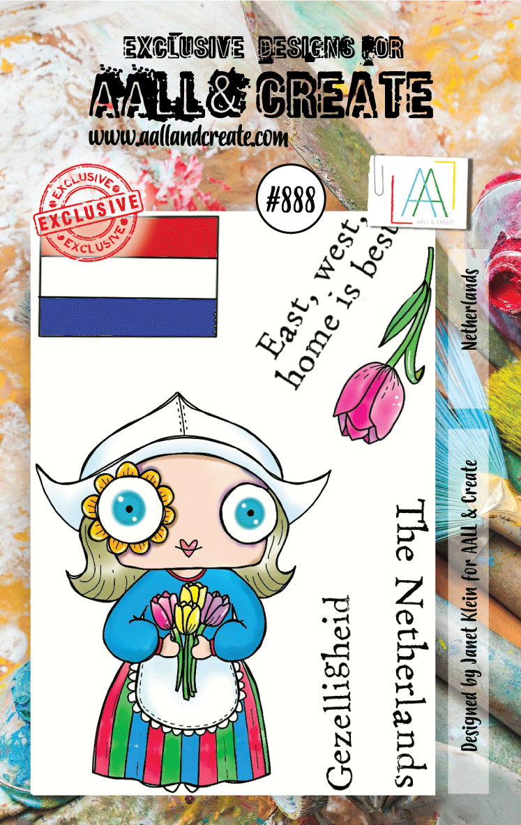 AALL and Create Stamp Set -888 - Netherlands