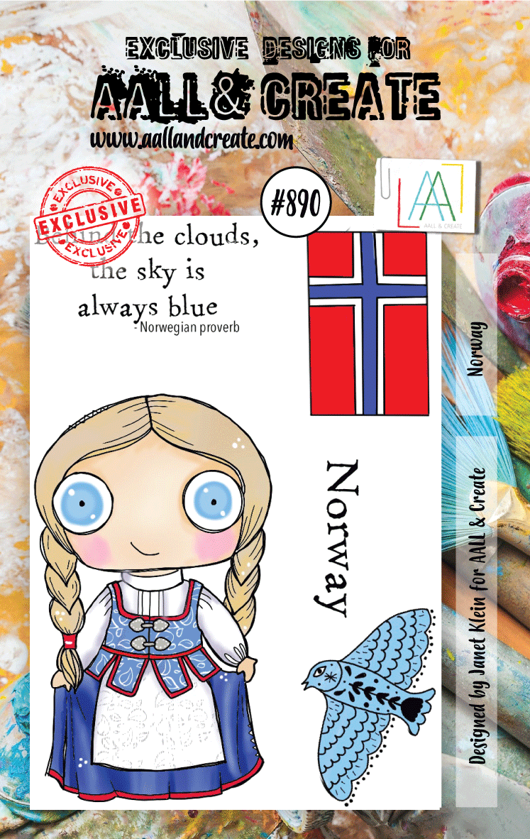 AALL and Create Stamp Set -890 - Norway