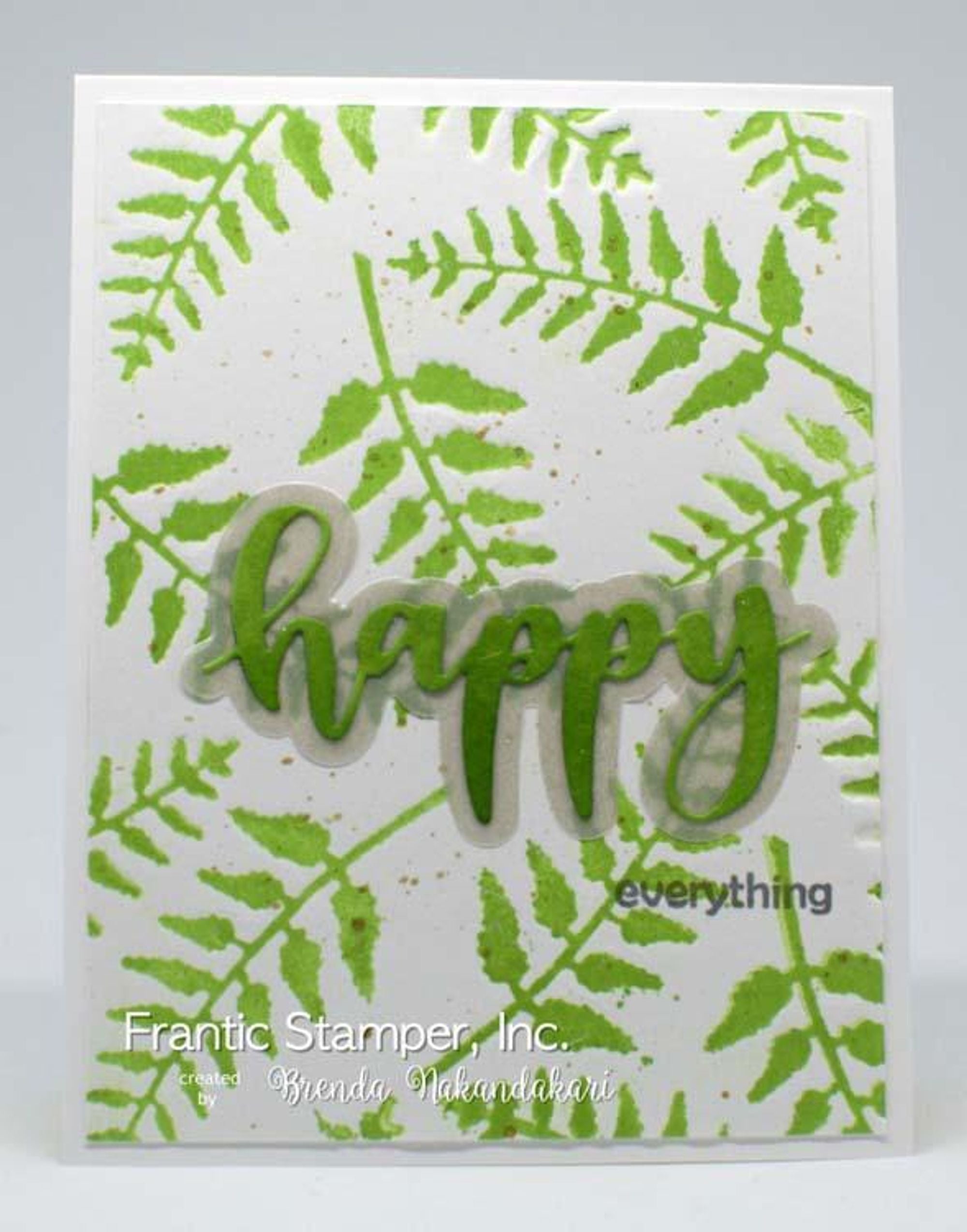 Frantic Stamper Precision Die - Scribble Flower Base and Leaf (set of 2  dies)