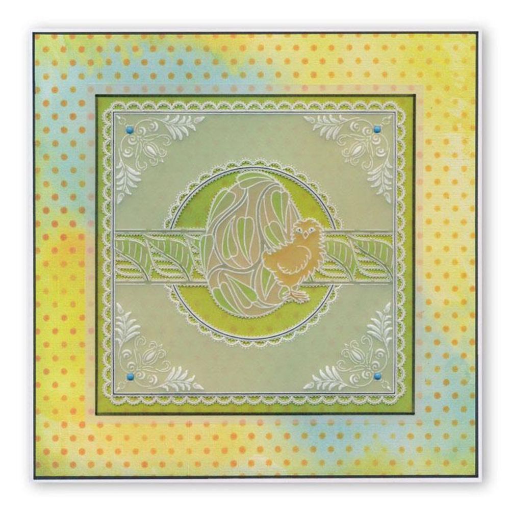 Groovi Plate - Easter Banners A5 Square