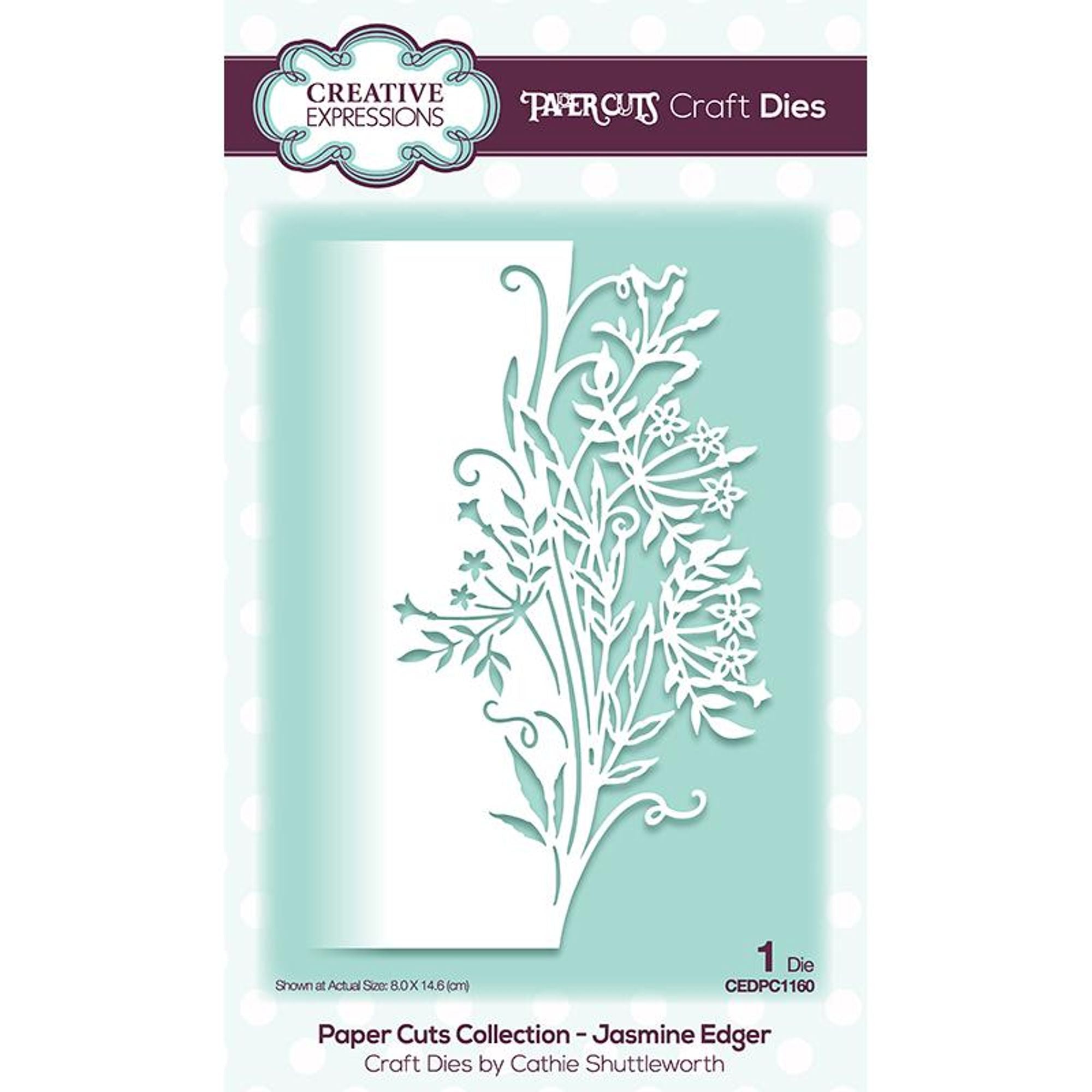 Creative Expressions Paper Cuts Corner Forget Me Not Craft Die