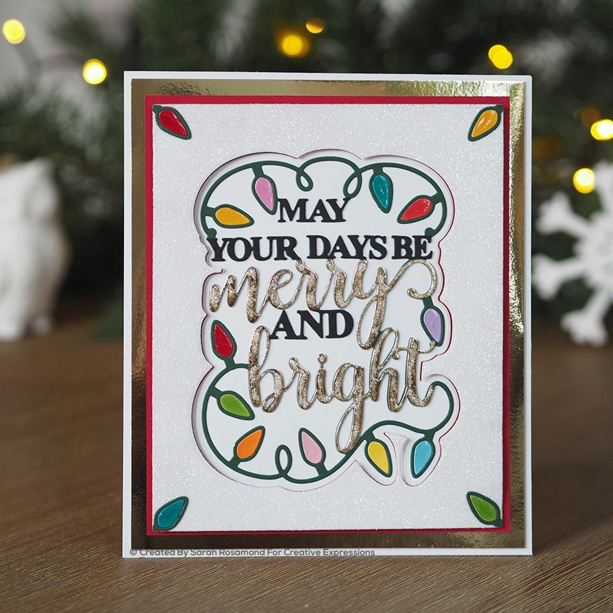 Dies by Sue Wilson Festive Merry & Bright