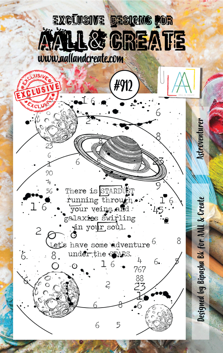 AALL and Create Stamp Set -912 - Astroventurer