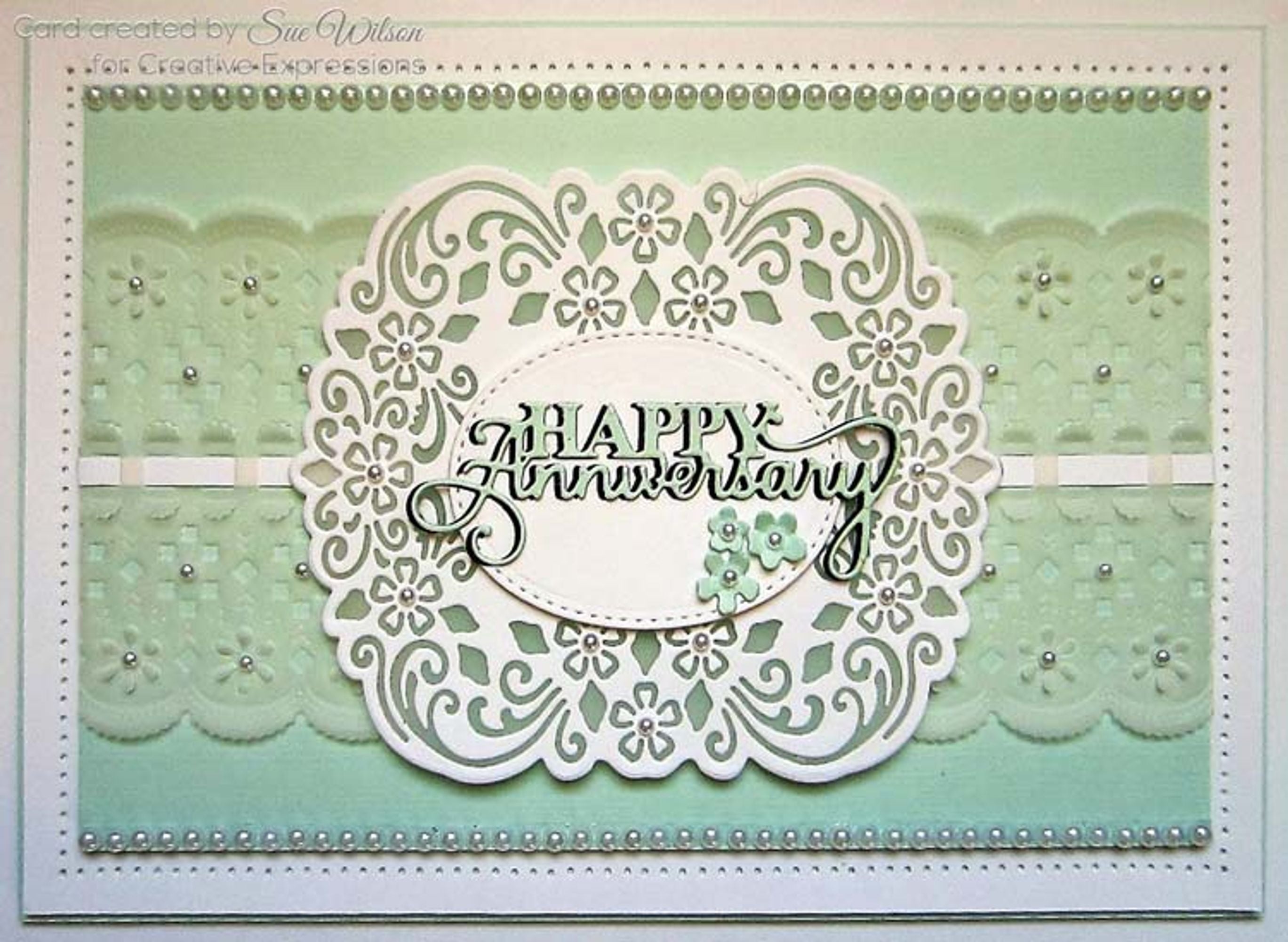Dies by Sue Wilson Filigree Artistry Collection Scalloped Border