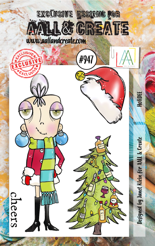 AALL and Create A7 Stamp Set - #947 - HoliDEE