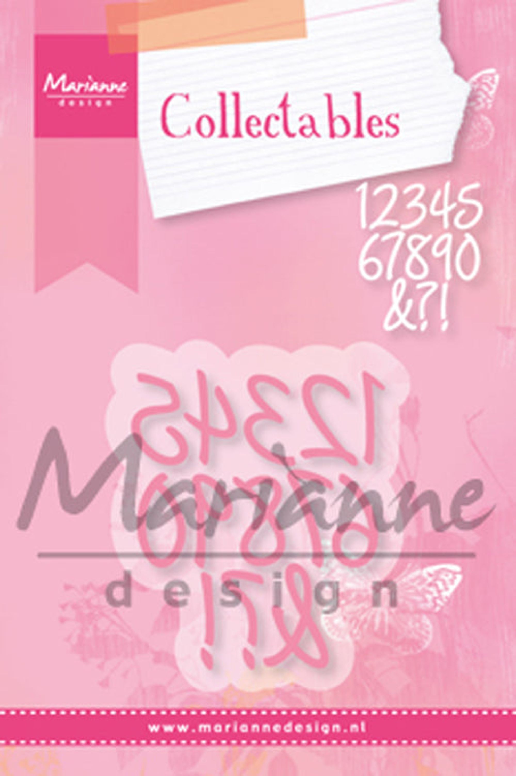 Marianne Design: Collectables Die Set - Charming Numbers