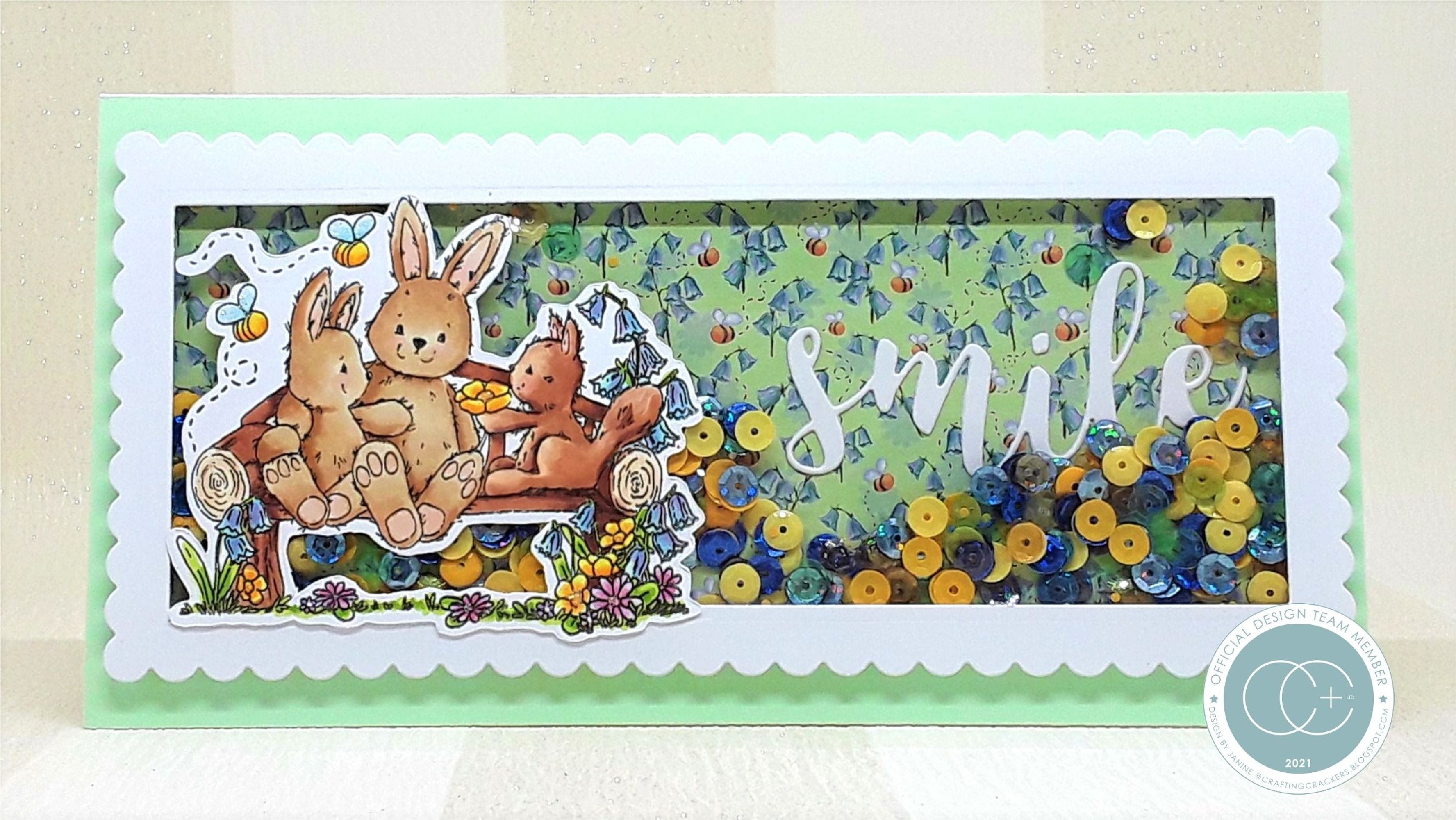 Bluebells and Buttercups - Stamp Set - Bench