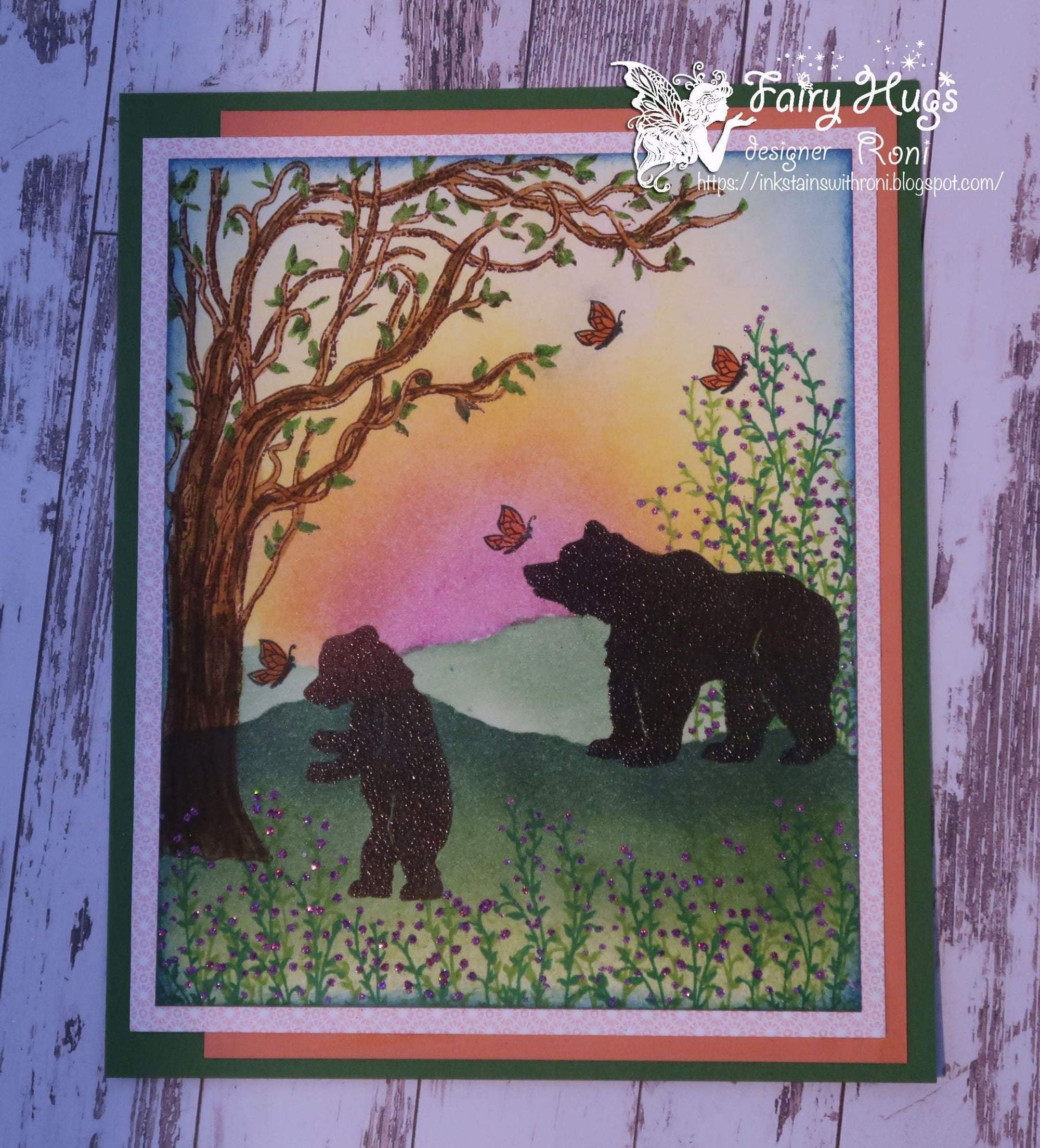 Fairy Hugs Stamps - Beary Family