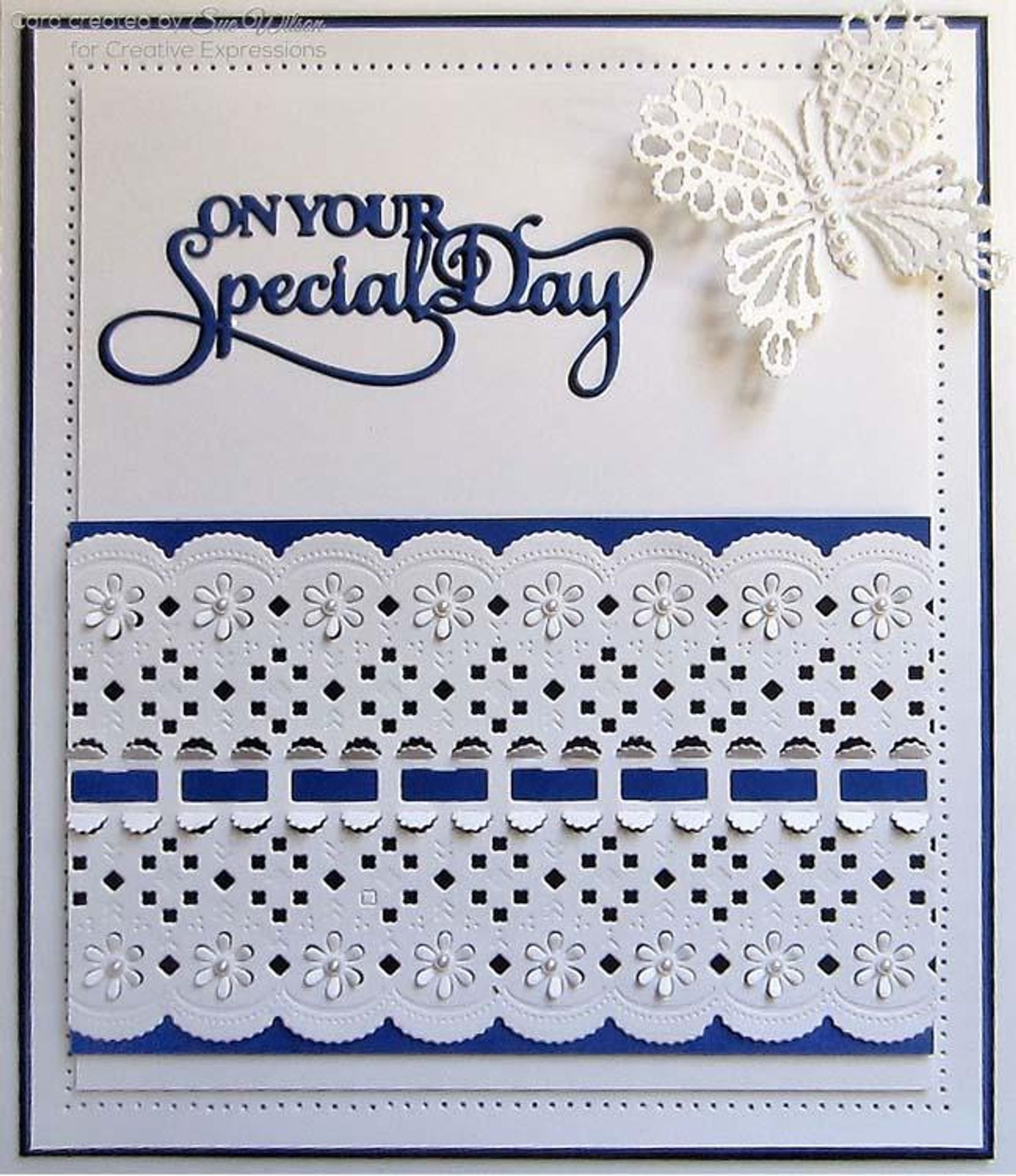 Dies by Sue Wilson Mini Expressions Collection On Your Special Day
