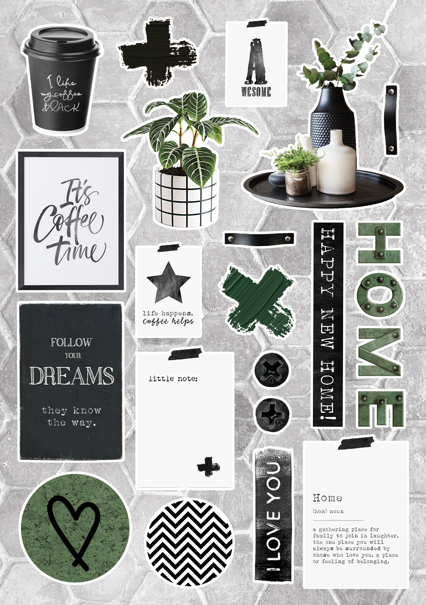 Mixed Paper Pad Pattern Paper Essentials 148x210mm nr.161