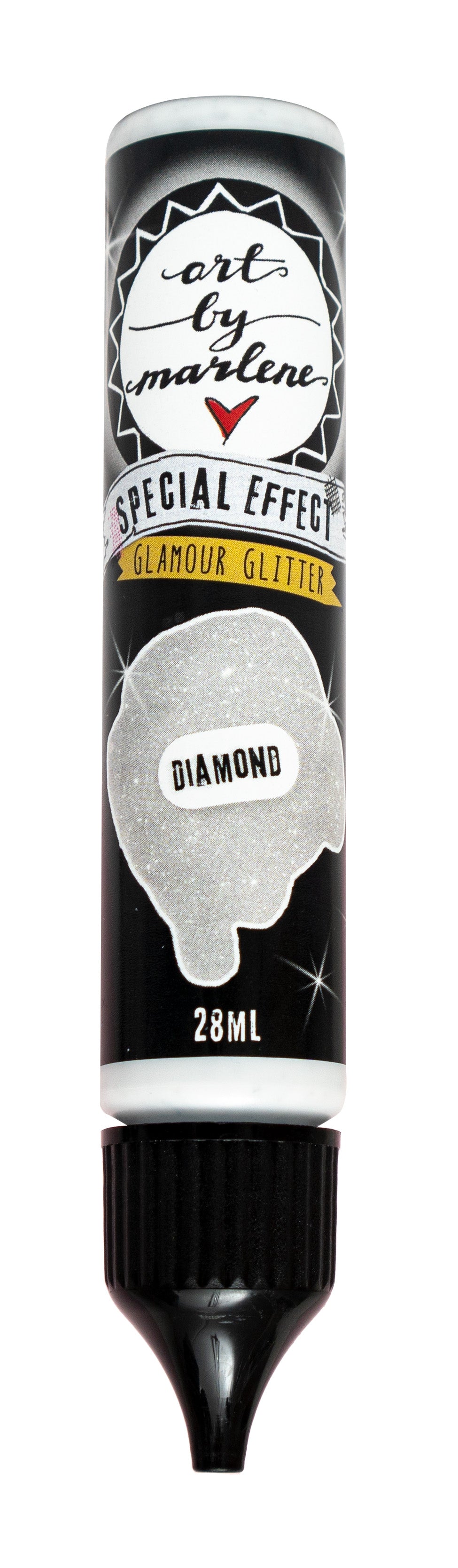 ABM Glamour Glitter Diamond Essentials 122x22x22mm 28 ml nr.38