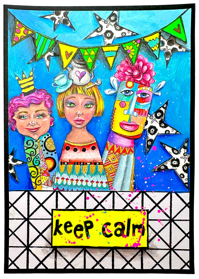ABM Collage Paper Black And White Signature Collection 210x294x5mm 20 SH nr.01
