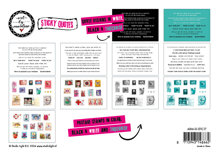 ABM Sticker Pad Edition 2 Signature Collection 148x105x5mm 1 PC nr.17