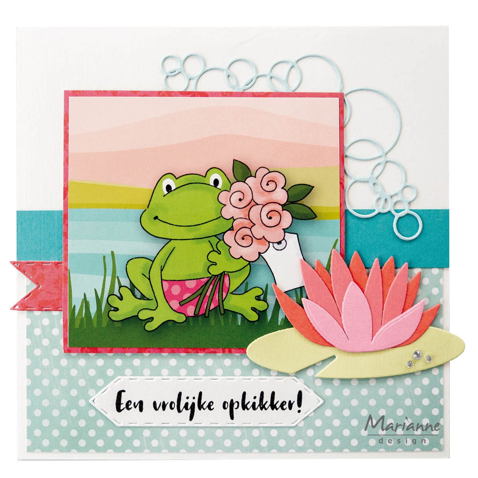 Eline's Frogs A4 Cutting Sheet