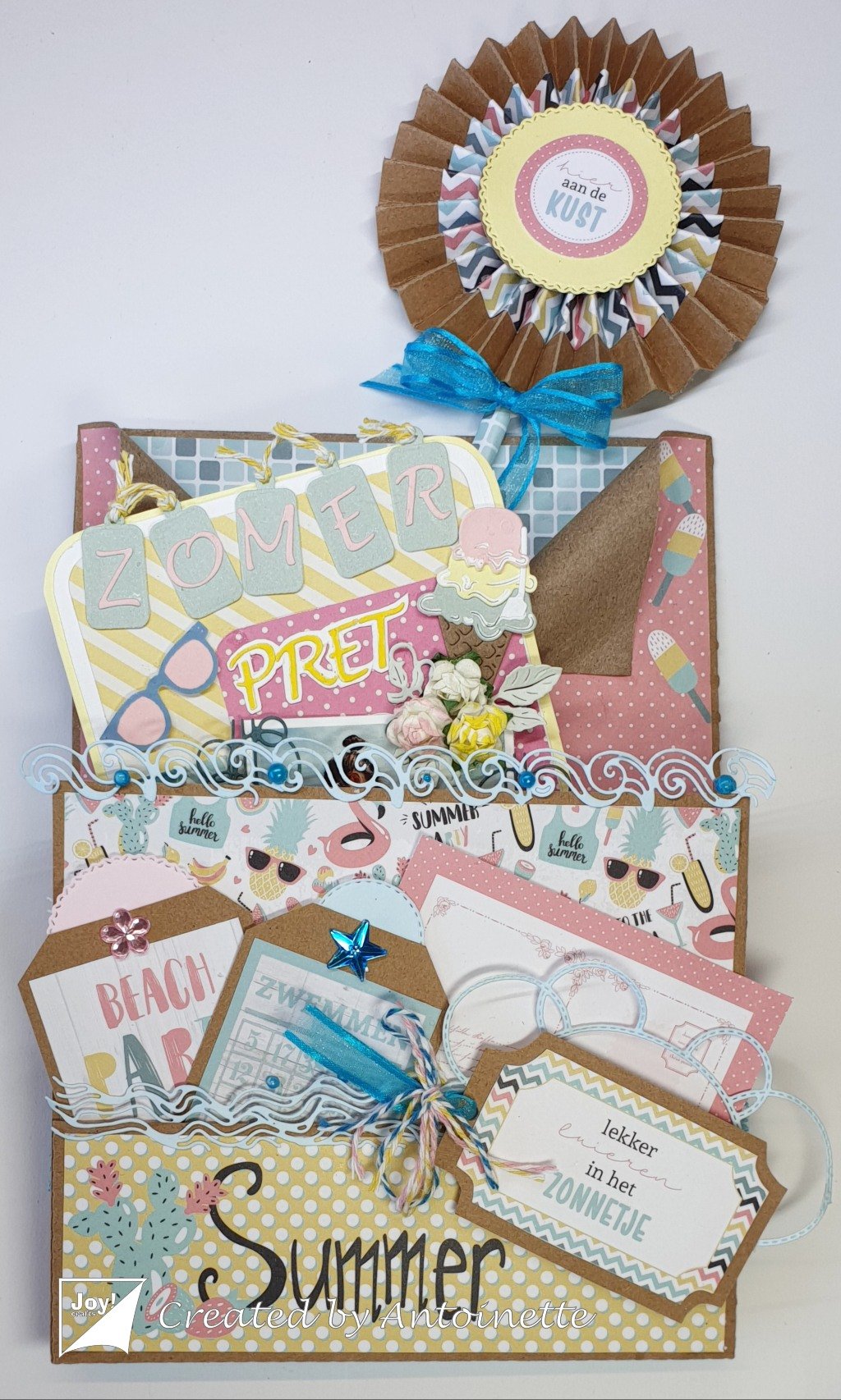 Cutting Sheets A4 - At The Beach 5 Sheets