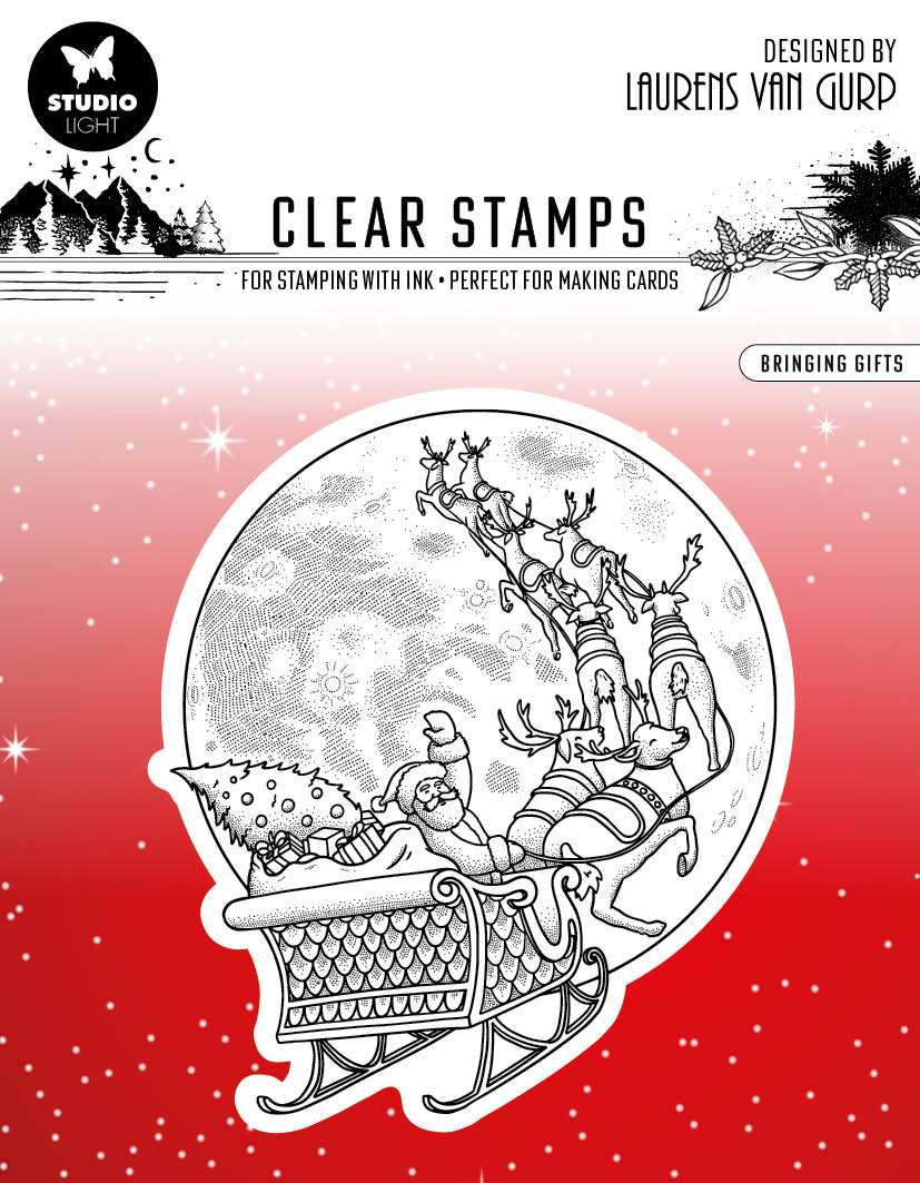 BL Clear Stamp Bringing Gifts Essentials 120x120x3mm 1 PC nr.298