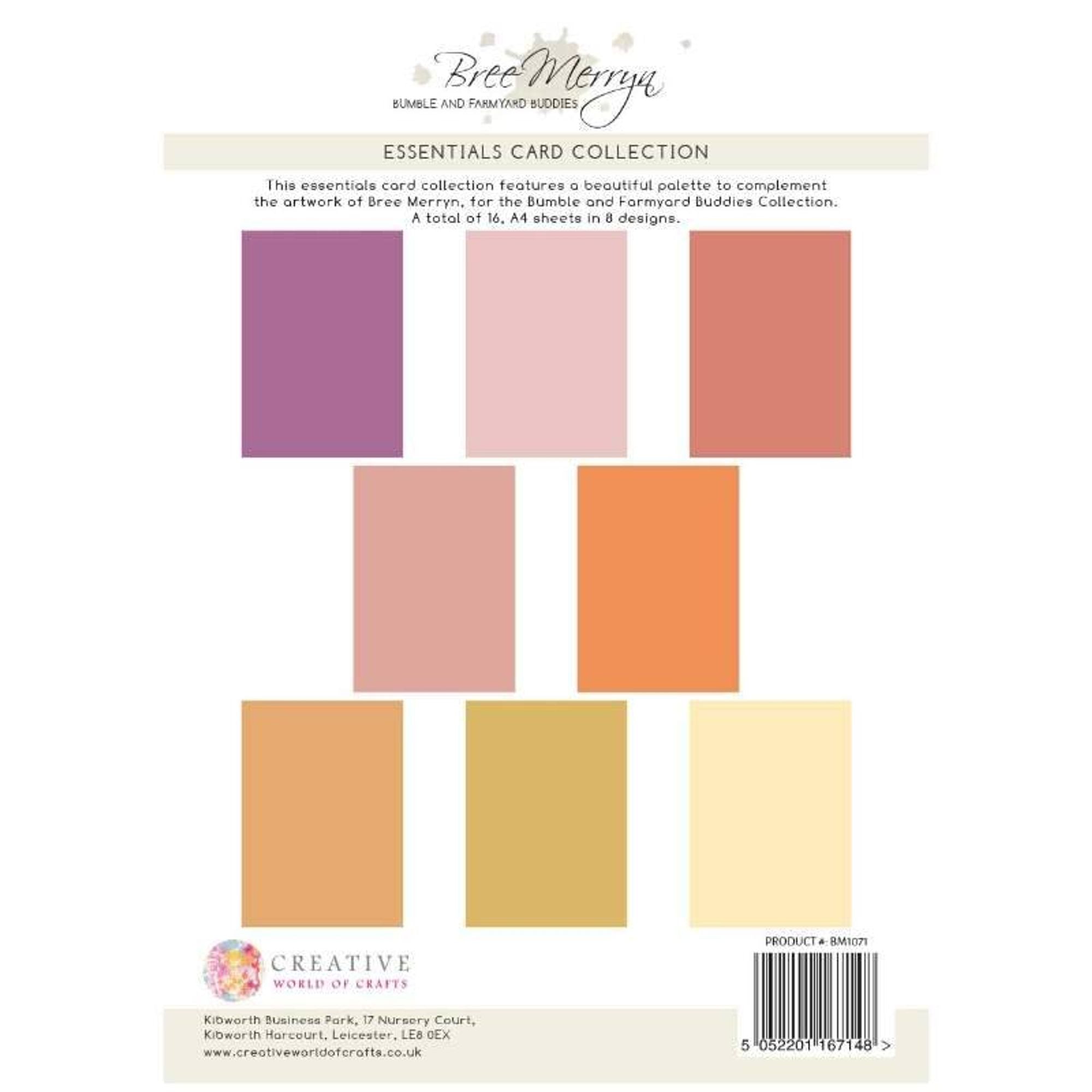 Bree Merryn Bumble & Farmyard Friends - Essentials Colour Card