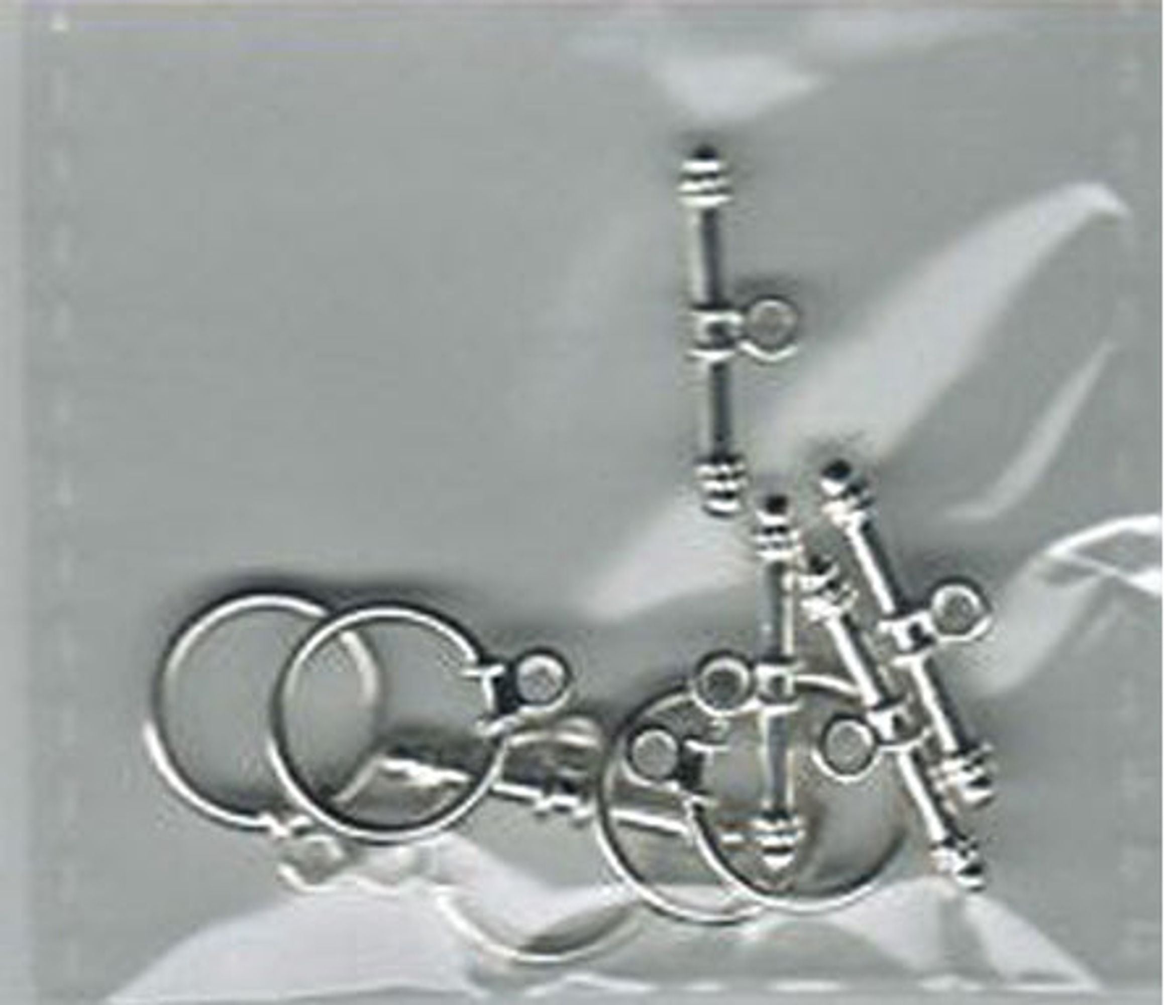 Bracelet Toggles - 1180 silver (5pcs)