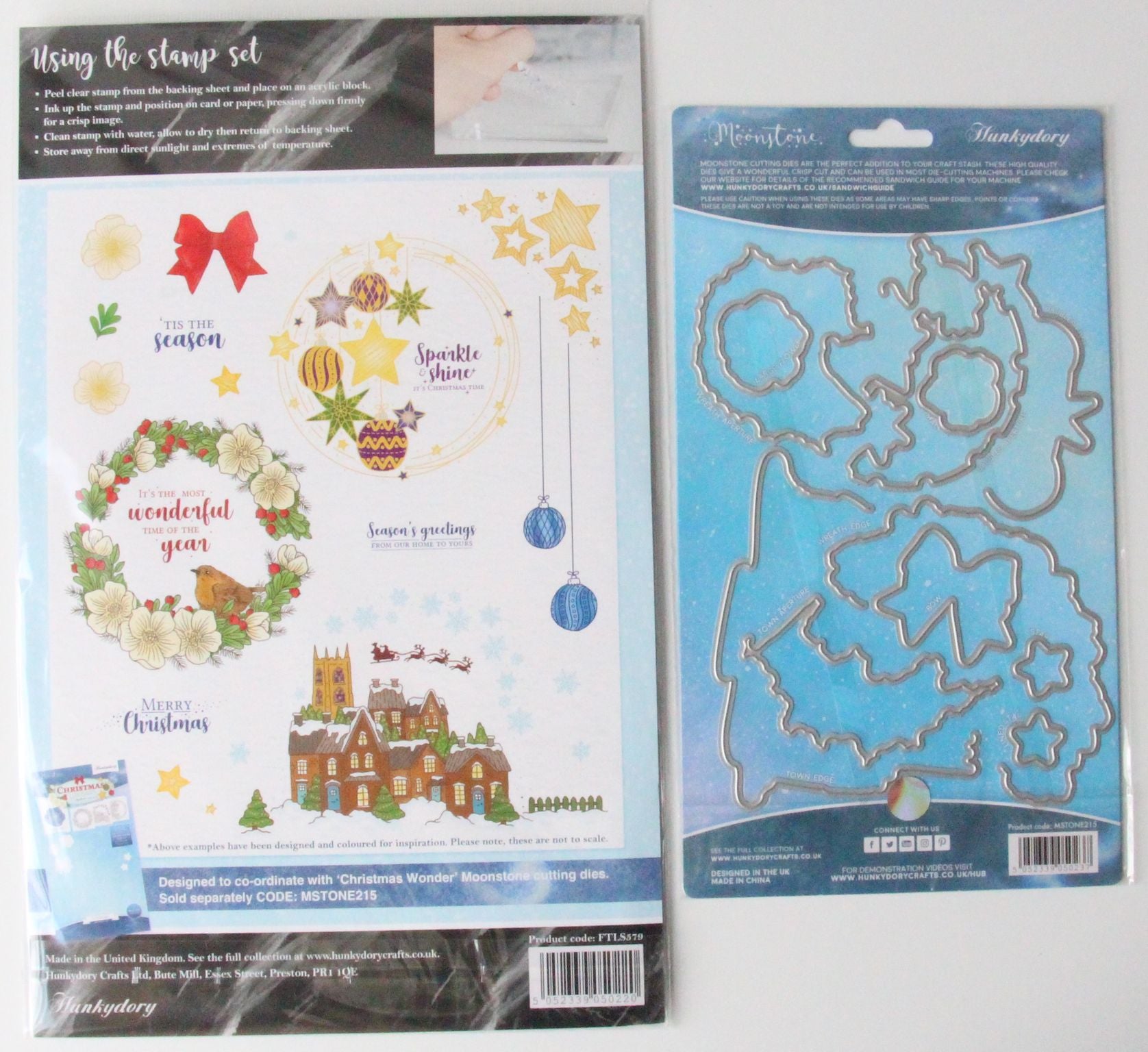 Christmas Wonder Aperture Stamp & Die Set