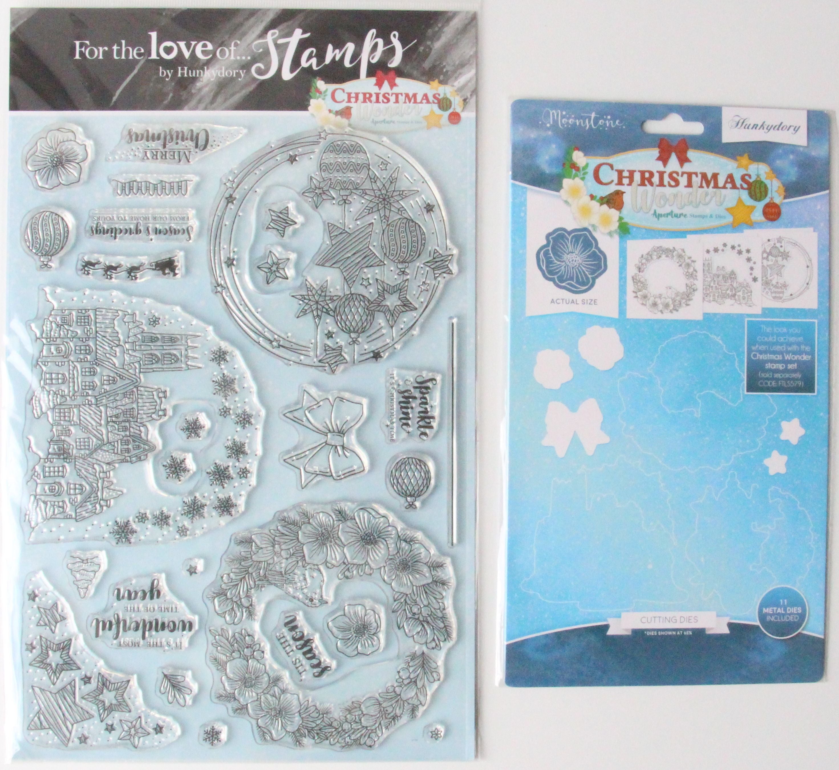 Christmas Wonder Aperture Stamp & Die Set