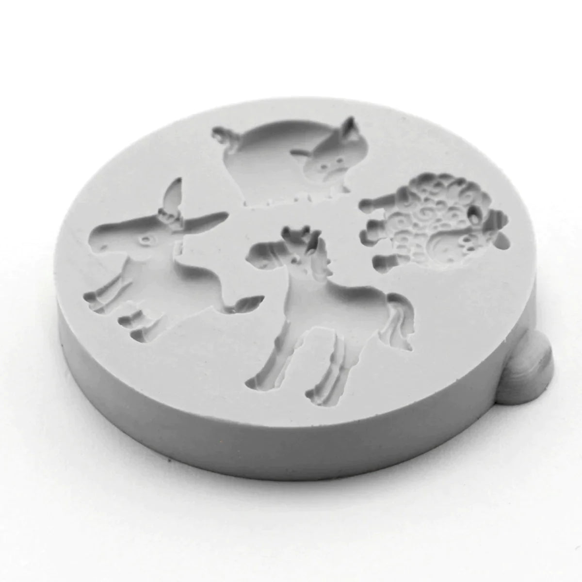 Miniature Farm Animals Silicone Mould