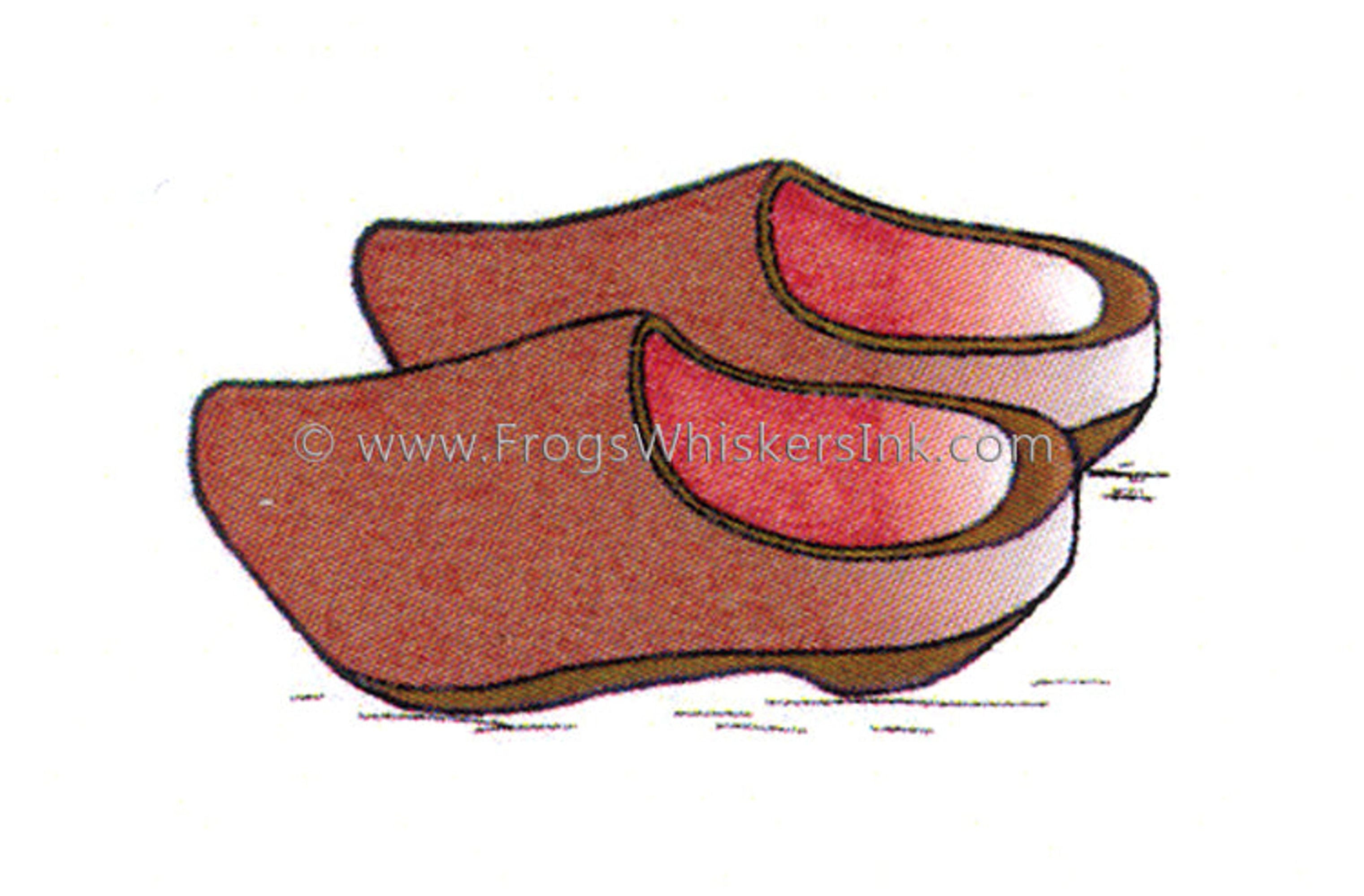 Frog's Whiskers Ink Stamp - Clogs