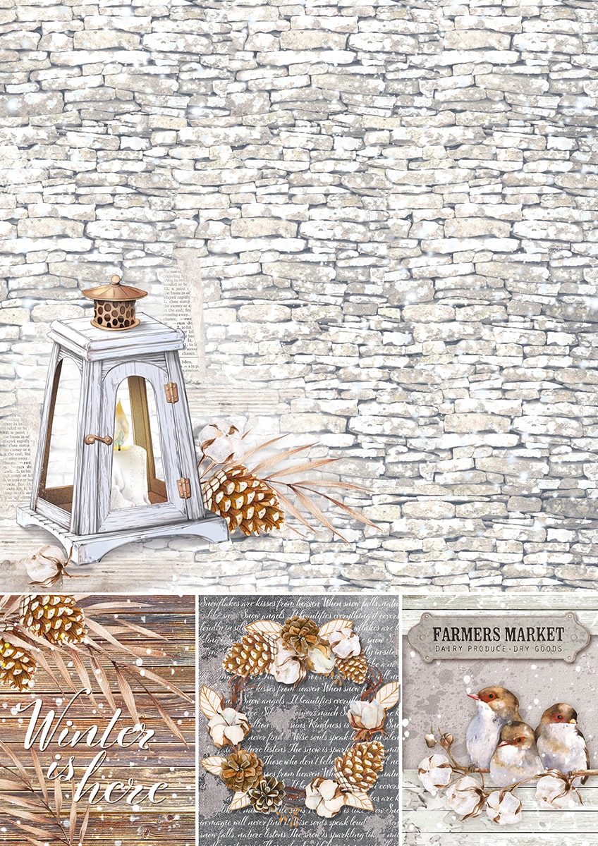 Cozy Moments Pad A4 9/Pkg