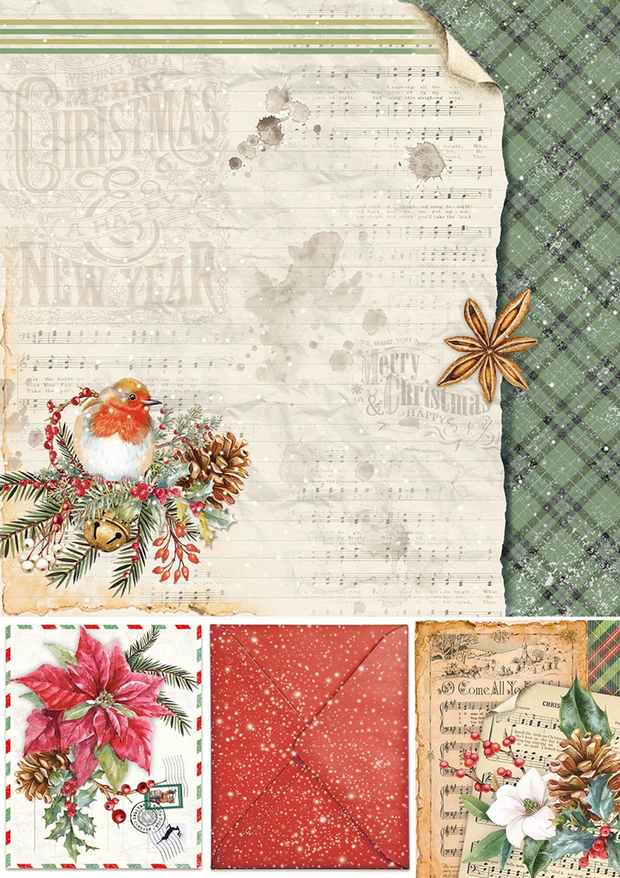 Christmas Vibes Pad A4 9/Pkg