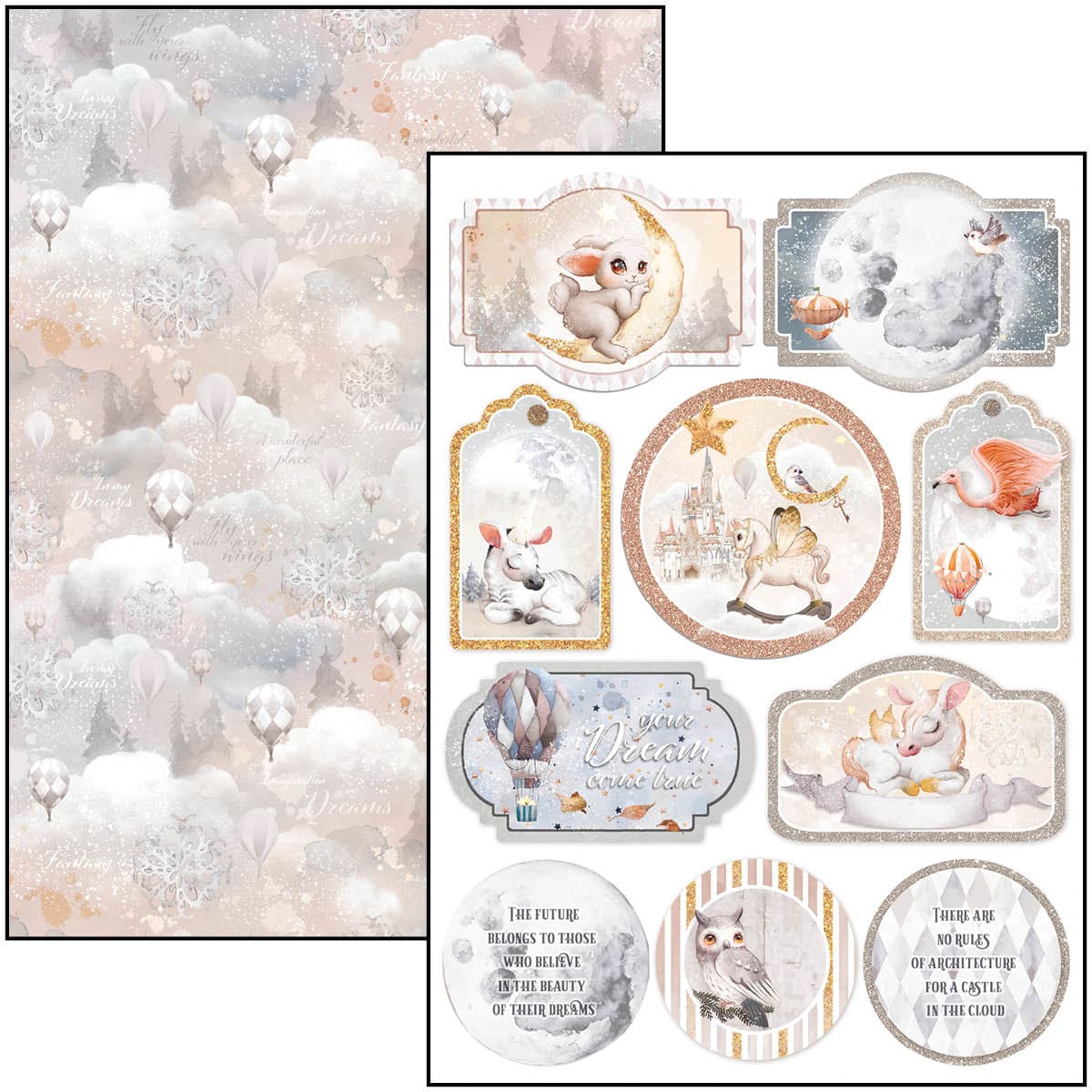 Dreamland Creative Pad A4 9/Pkg