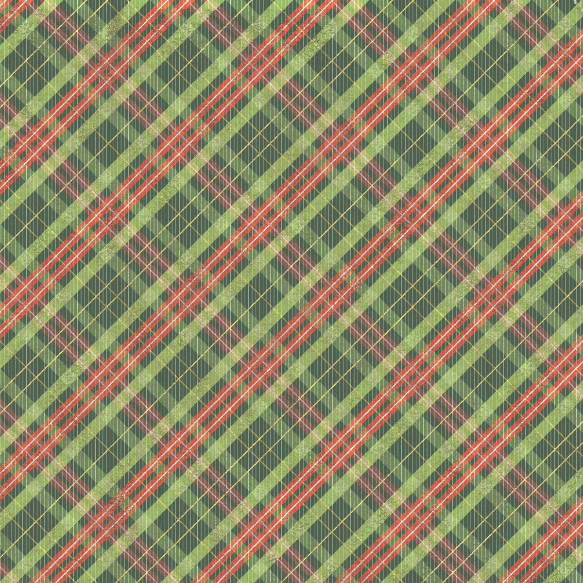 Christmas Vibes Pad 8x8 12/Pkg