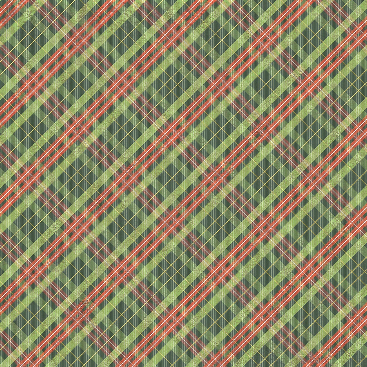 Christmas Vibes Pad 12x12 12/Pkg