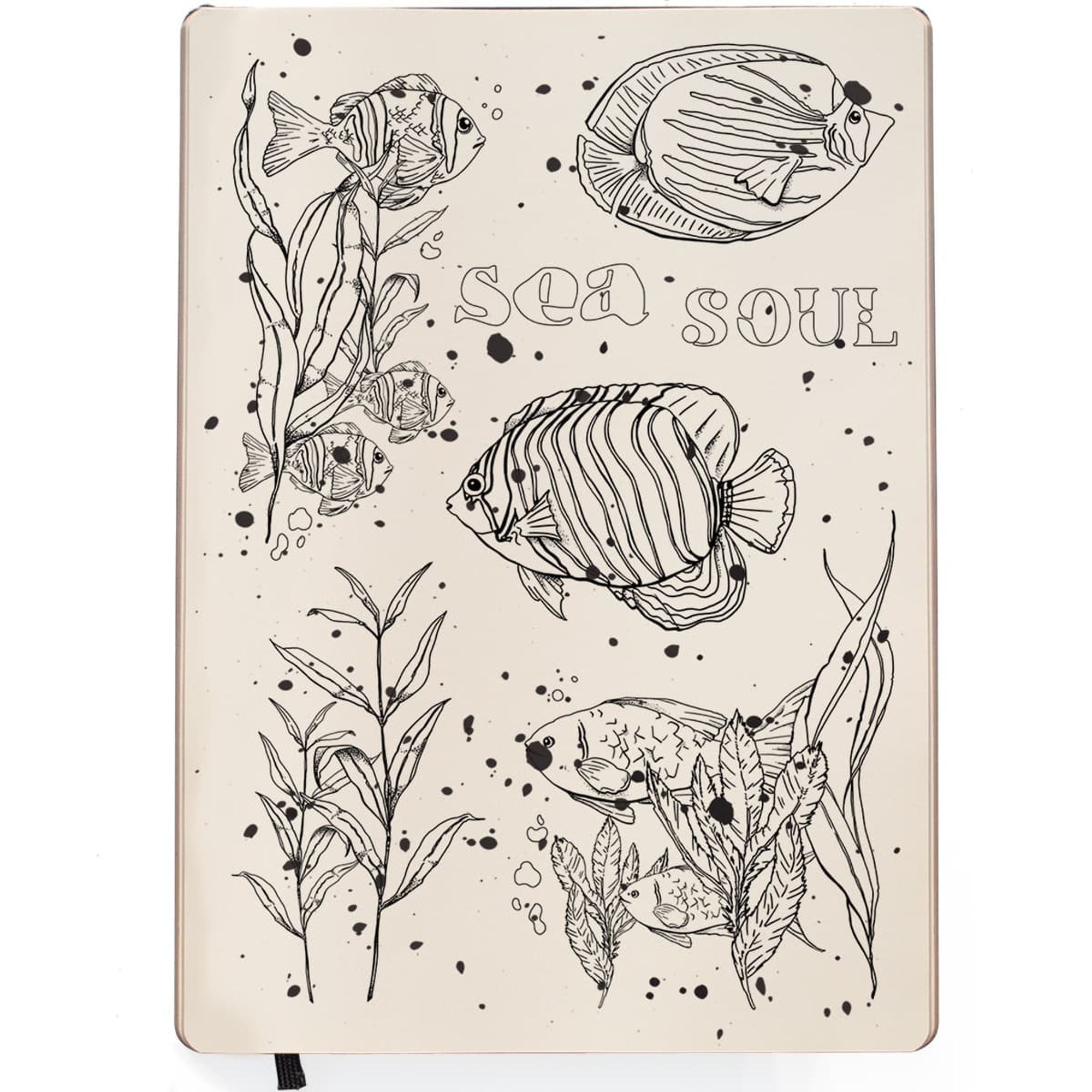 Ciao Bella Clear Stamp Set 6"x8" Soul Of The Sea