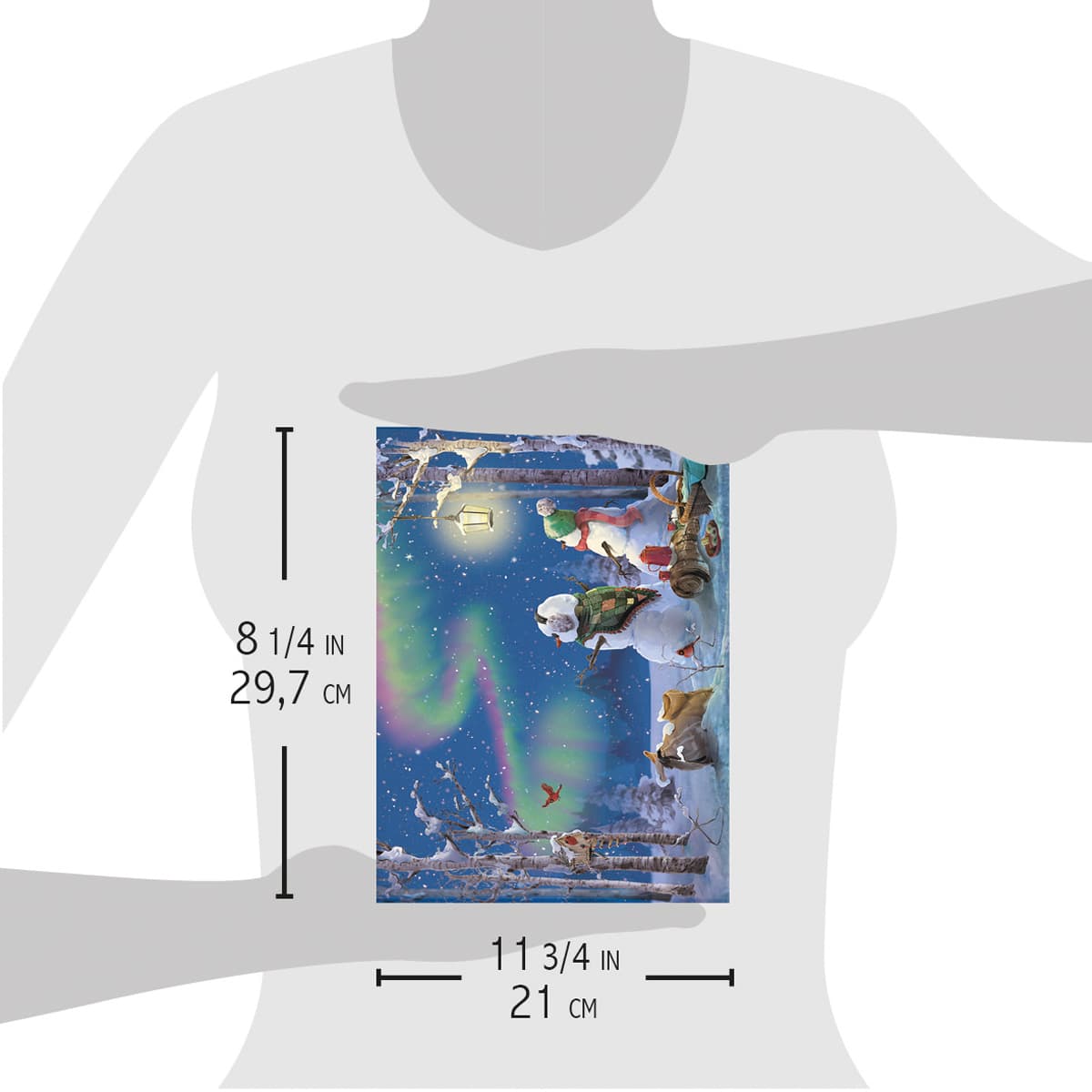 Ciao Bella Rice Paper A4 Northern Lights