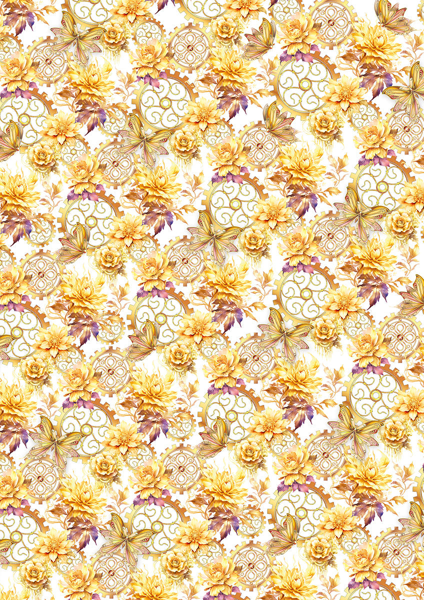 Vellum Ethereal Paper Patterns A4 6/Pkg