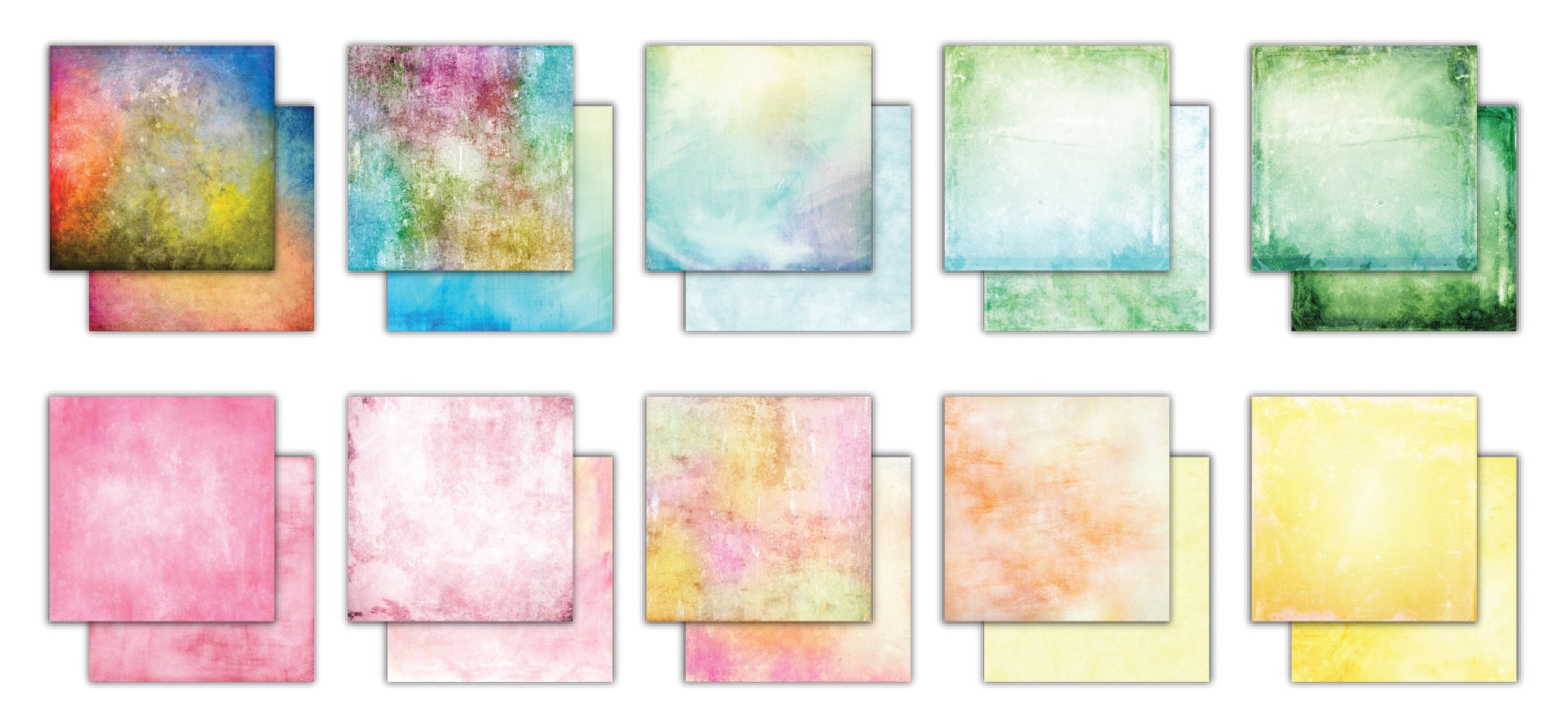 Craft Consortium Grunge - Light Tones - 8x8 Paper Pad